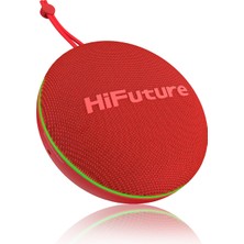 HiFuture Altus Bluetooth 5.3 IPX4 Su Geçirmez 10W Çift Modlu TWS Taşınabilir Bluetooth Hoparlör Kırmızı