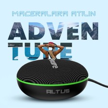 HiFuture Altus Bluetooth 5.3 IPX4 Su Geçirmez 10W Çift Modlu TWS Taşınabilir Bluetooth Hoparlör Kırmızı