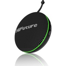 HiFuture Altus Bluetooth 5.3 IPX4 Su Geçirmez 10W Çift Modlu TWS Taşınabilir Bluetooth Hoparlör Siyah