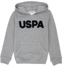 U.S. Polo Assn. Erkek Çocuk Gri Melanj Sweatshirt 50269419-VR086