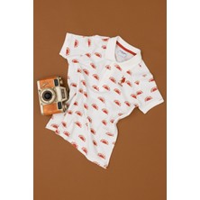 U.S. Polo Assn. Erkek Çocuk Ekru Polo Yaka Tişört 50281522-VR019