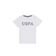 U.S. Polo Assn. Erkek Çocuk Beyaz Tişört Basic 50284813-VR013