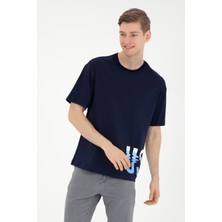 U.S. Polo Assn. Erkek Lacivert Tişört 50287061-VR033