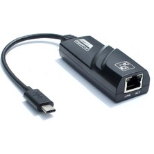 TahTicMer Type-C Ethernet Dönüştürücü 10/100/1000 Çevirici Type C RJ45 USB 3.1 Arayüzü (Usb C RJ45) Gigabit Lan Network