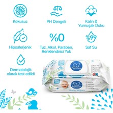 Papilion Baby Kokusuz Hypoalergenic Islak Bebek Havlusu Extra Kalın 2400 Yaprak