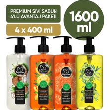 Papilion Sıvı Sabun 4'lü Avantaj Paketi - 4 x 400 ml