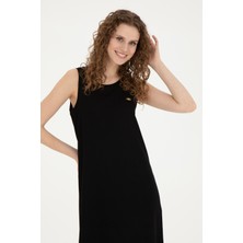 U.S. Polo Assn. Kadın Siyah Elbise (Örme) 50281743-VR046