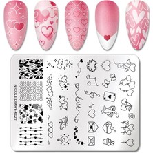 Nicole Diary Metal Stampa Tabakası X022 (58072)