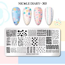 Nicole Diary Metal Stampa Tabakası 303 (57426)