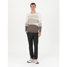 Pierre Cardin Erkek Antrasit Slim Fit Kanvas Pantolon 50278130-VR006