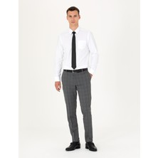 Pierre Cardin Erkek Beyaz Regular Fit Uzun Kollu Basic Gömlek 50277763-VR013