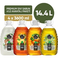 Papilion Premium Sıvı Sabun 4'lü Avantaj Paketi - 4 x 3600 ml