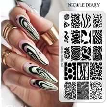 Nicole Diary Metal Stampa Tabakası 300 (56885)