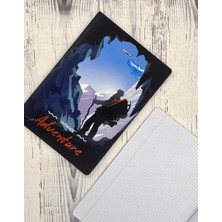 Kağıt Gemi Dükkan Adventure Kareli Defter Ajanda Notebook Okul Defteri