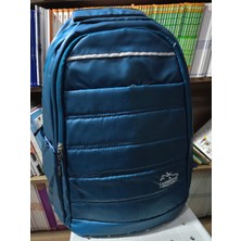 Kitap Dükkanı Su Geçirmez Sırt Çantası Lacivert