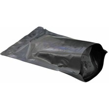 Kolay Ambalaj Mat Si̇yah Alümi̇nyum Ki̇li̇tli̇ Doypack 13X22+4 cm 250 gr 1000 Adet