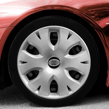 MYldrm Toyota Verso 15 Inç Jant Kapağı Amblemli Gri 1 Adet 141