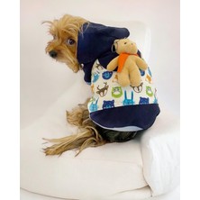 Kemique Teddy Roo Kapşonlu Köpek Sweatshirt Köpek Elbisesi Köpek Kıyafeti