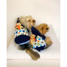 Kemique Teddy Roo Kapşonlu Köpek Sweatshirt Köpek Elbisesi Köpek Kıyafeti