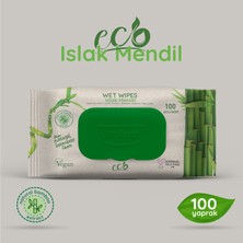 Deep Fresh Eco Serisi Bambu Islak Mendil 100 Yaprak