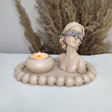 Gardenya Vintage Kız Biblo Mumluk Takımı Model 1