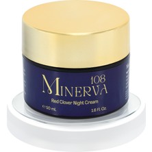 Minerva 108 Cosmetics Gece Kremi - Kırmızı Yonca