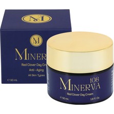 Minerva 108 Cosmetics Gündüz Kremi - Kırmızı Yonca