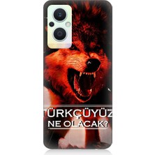 Teknomeg Oppo Reno 7 Lite Uyumlu Türkçüyüz Ne Olacak Desenli Silikon Kılıf