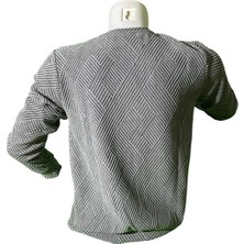 Leadermen Çizigili Erkek Sweat