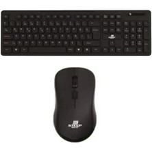 Smith Steep Solid ST-WKM01S Ofis Tipi Standart Kablosuz Klavye Mouse Set