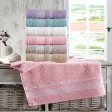 Oyalı Textile Yıldız 6'lı 50X90CM Havlu El Yüz Havlusu Seti Banyo Takimi Ceyizlik Gunluk