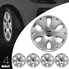 Svs Auto Kia Carens 15 Inç Jant Kapağı Amblemli Gri 4'lü Takım 141