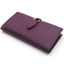Vanilla Collection Mürdüm Renk Kadın Cüzdanı Bozuk Para Bölmeli