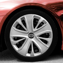 Whigor Skoda Felicia 15 Inç Jant Kapağı Amblemli Gri 4'lü Takım 138