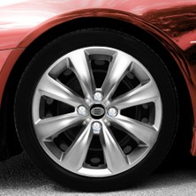 Whigor Renault Clio V 15 Inç Jant Kapağı Amblemli Gri 4'lü Takım 131