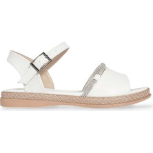Konfores 1908-261134 Anatomik Tabanlı Kadın Sandalet - NKT01908-BEYAZ-37