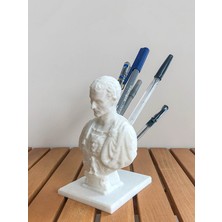 Alvina Atölye Jül Sezar - Julius Caesar Kalemlik 15CM - Bioplastik