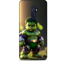 Lopard Oppo Reno 2 Kılıf Caliburn 24 Hulk Bebek Darbe Emici Kılıf