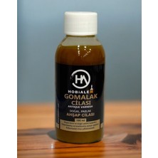 Hobialem Gomalak Cilası Doğal Ahşap Verniği 100 ml Antik Vernik Shellac