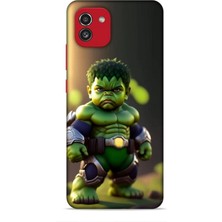 Lopard Samsung Galaxy A03 Kılıf Caliburn 24 Hulk Bebek Darbe Emici Kılıf