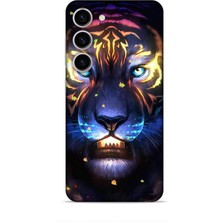 Lopard Samsung Galaxy S23 Kılıf Caliburn 12 Aslan Colorful Tasarım Kılıf