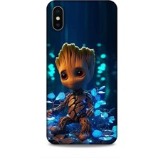 Lopard Apple iPhone Xs Max Kılıf Caliburn 26 Bebek Groot Soft Kapak