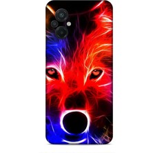 Lopard Xiaomi Poco M5 Kılıf Caliburn 16 Kurt Colorful Hediyelik Kılıf