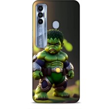 Lopard Tecno Spark 7 Pro Kılıf Caliburn 24 Hulk Bebek Darbe Emici Kılıf