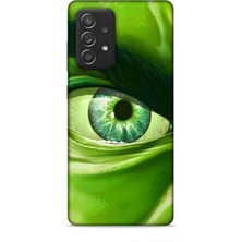 Lopard Samsung Galaxy A52S Kılıf Caliburn 29 Hulk Göz Makro Leke Tutmaz Kapak