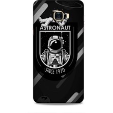 Lopard Samsung Galaxy C7 Kılıf Caliburn 2 Astronaut 1970 Kapak