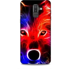 Lopard Samsung Galaxy J8 Kılıf Caliburn 16 Kurt Colorful Hediyelik Kılıf