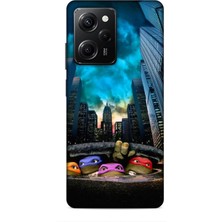 Lopard Tecno Spark Go 2024 Kılıf Caliburn 11 Ninja Kablumbağalar 4K Baskılı Kılıf