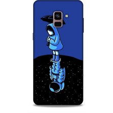 Lopard Samsung Galaxy A8 Plus 2018 Kılıf Caliburn 6 Hayaller Koruyucu Kapak