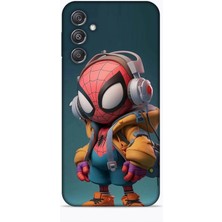 Lopard Samsung Galaxy M34 5g Kılıf Caliburn 25 Spiderman Bebek Soyulmayan Kılıf